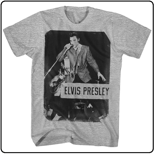 Elvis Presley - Standing With Mic