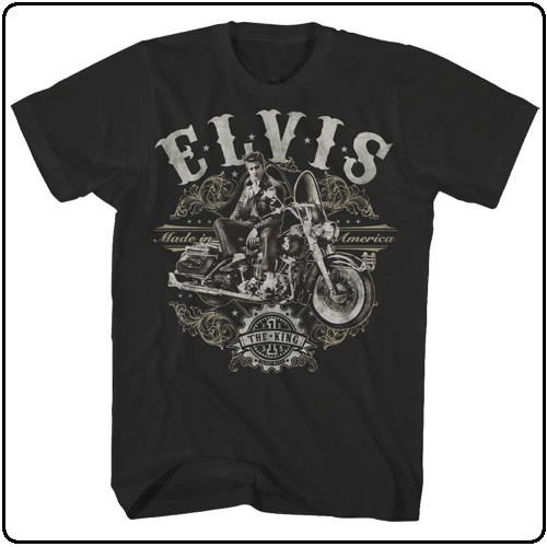 Elvis Presley - Black Motorcycle