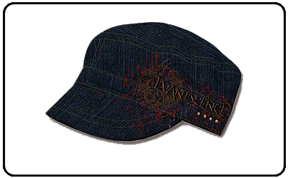 Evanescence - Black Cadet W/Emb Logo Red Prin