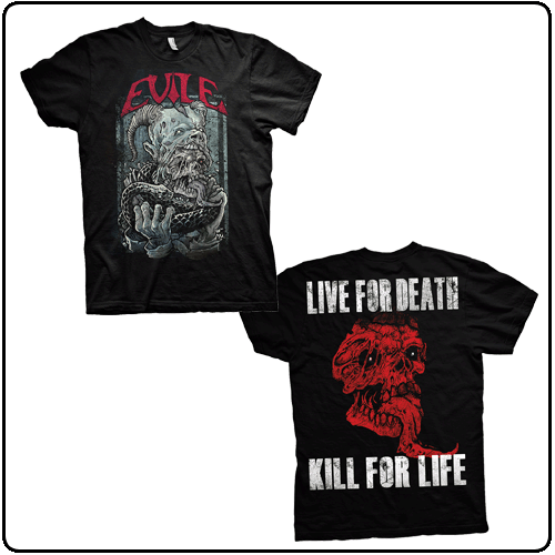 Evile - Live For Death (Black)