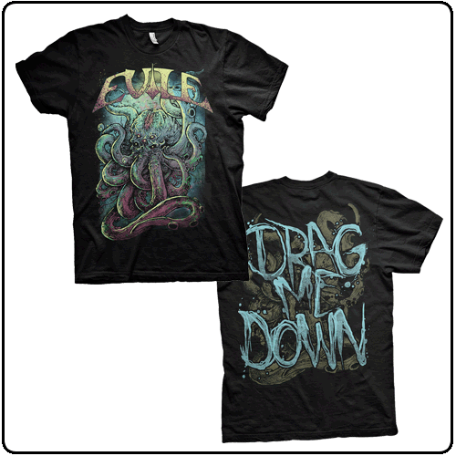Evile - Octopus (Black)