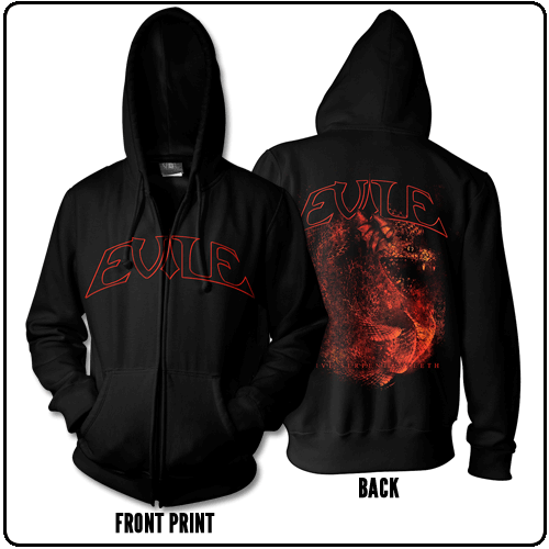 Evile - Logo / Serpents (Zip)