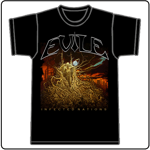 Evile - Infected Nations (Black)
