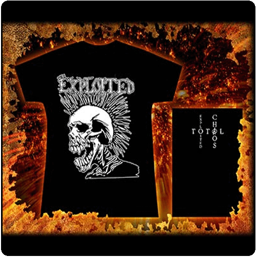 The Exploited - Mohican Skull