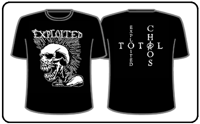 The Exploited - Mohican Skull