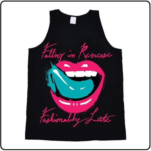 Falling In Reverse - Lips 2013 Strap Tank Vest