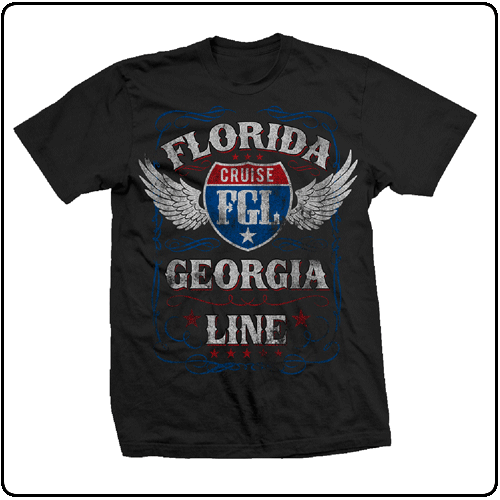 Florida Georgia Line - Black Cruise With Wings