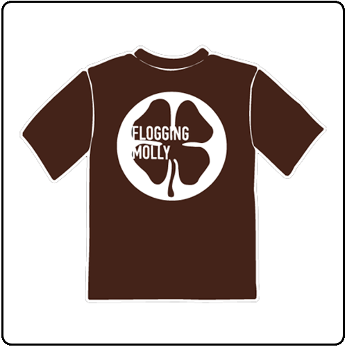 Flogging Molly - Brown Circle Logo