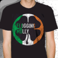 Flogging Molly : Distressed Circle Flag