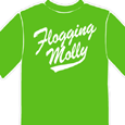 Flogging Molly : Kelly Script Logo
