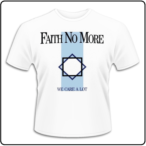 Faith No More - We Care A Lot (White)