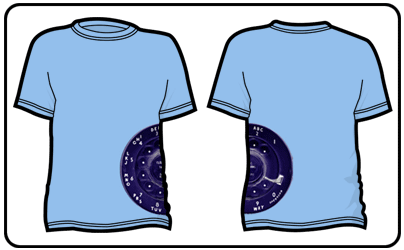Frogstand Records - Clare & The Reasons - Dial Men's (Blue)