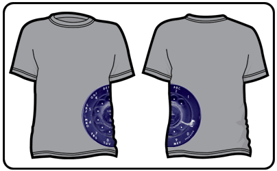 Frogstand Records - Clare & The Reasons - Dial Men's (Dark Grey)