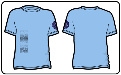 Frogstand Records - Clare & The Reasons - Language 1 Women's (Blue)