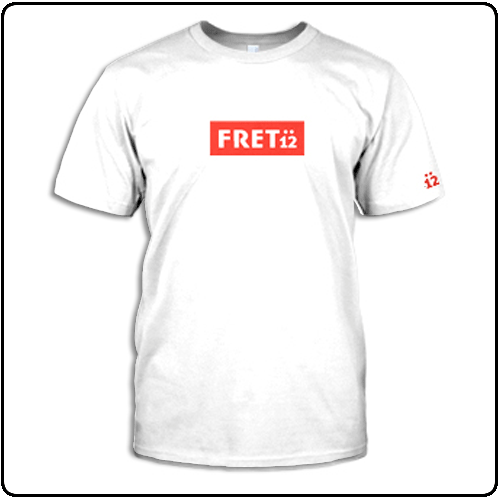 Fret12 - White Logo