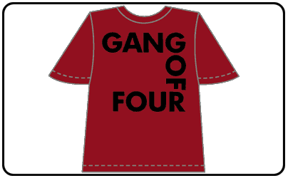 Gang Of Four - Square Logo