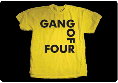Gang Of Four - Logo Yellow