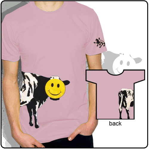 Gatecrasher - Smiley Cow (Pink)