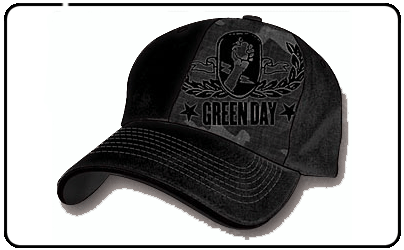 Green Day - Flexfit Camo Cap