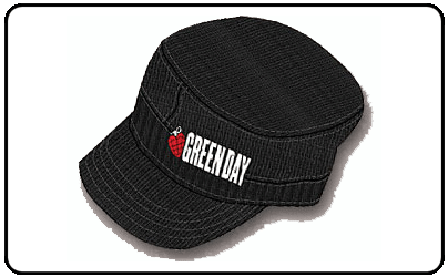 Green Day - Black With Embroidery Cadet
