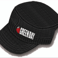 Green Day : Black With Embroidery Cadet