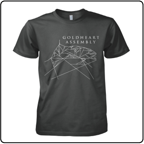 Goldheart Assembly - LDSE Charcoal tee