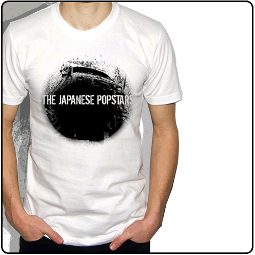 Gung Ho Recordings - Japanese Popstars - Truck Logo (White)