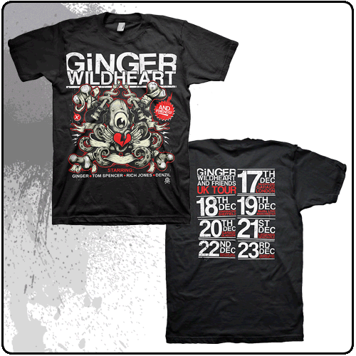 Ginger - Tour Octopus (Black)