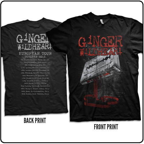 Ginger - Ginger Wildheart - European Tour 2012