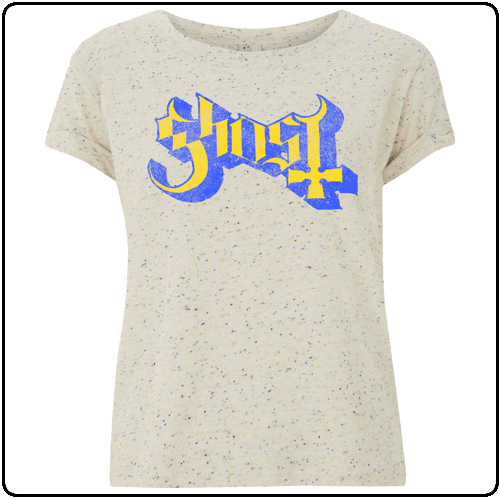 Ghost - Vintage Logo (Cream) (Girls)
