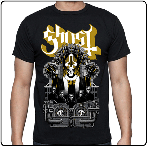 ghost clockwork shirt