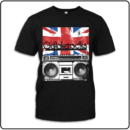 Goldierocks - Ghetto Flag - Black