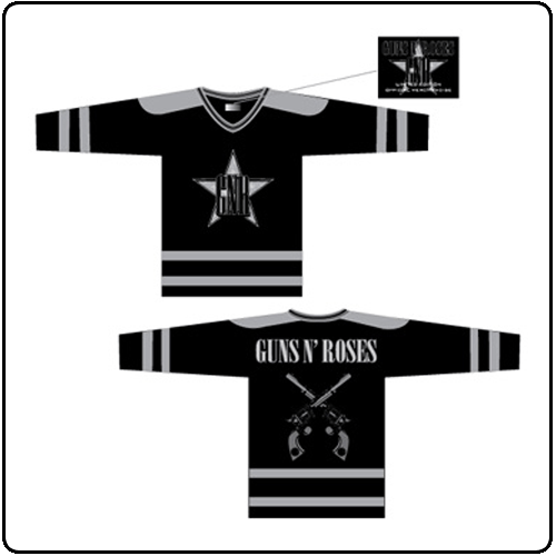 Guns N Roses - CD Hockey Jersey
