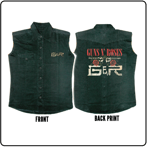 Guns N Roses - GNR Roses (Work Shirt)