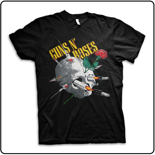 Guns N Roses - Needle Skull (Black)