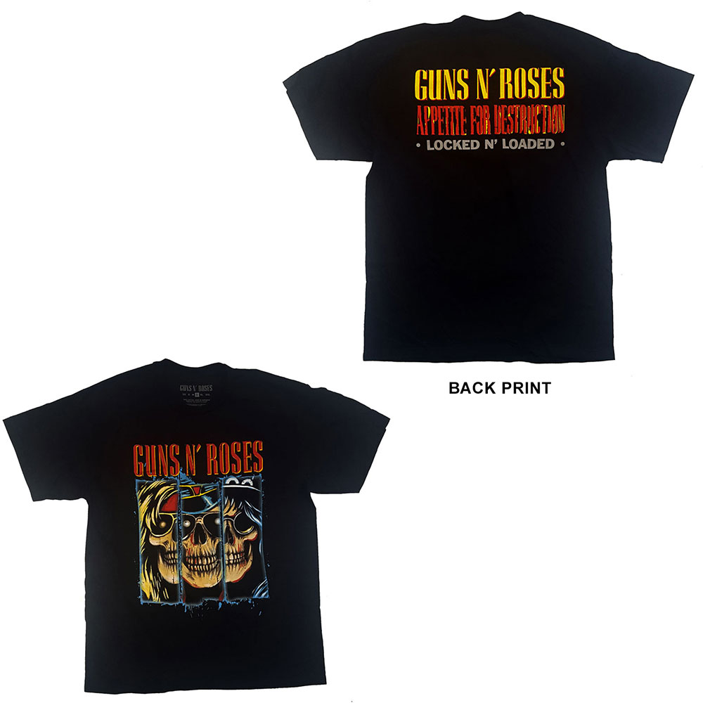 Official Guns N' Roses Here Today And Gone To Hell T-Shirt Appetite Destruction 