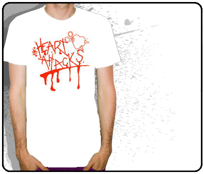 Heart Attacks - Slash Logo
