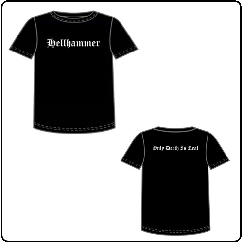 Hellhammer - Old English Logo - Only Death Is Real
