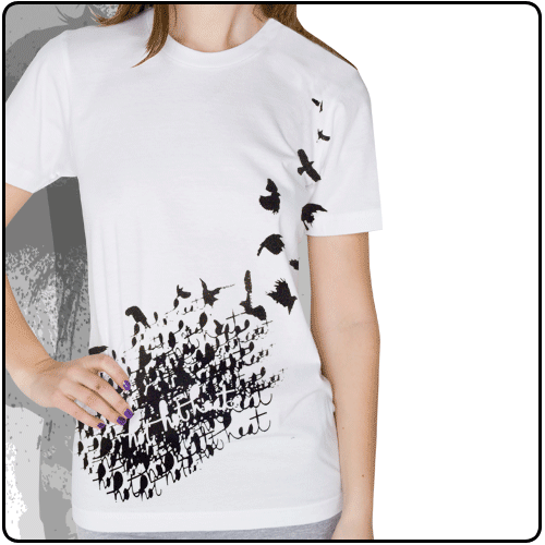 Hot Hot Heat - SALE - Birds (White)