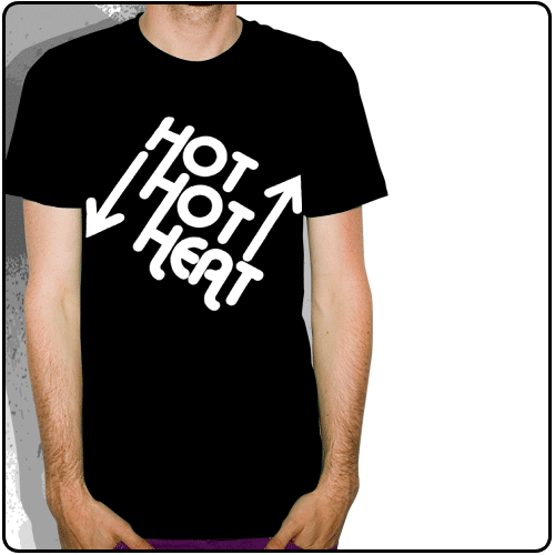 Hot Hot Heat - SALE - Black Logo (Black)