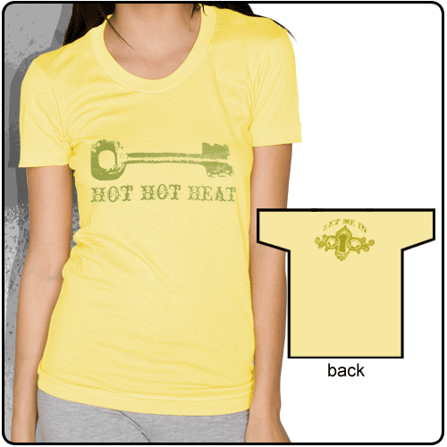 Hot Hot Heat - SALE - Key (Yellow)