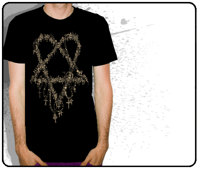 HIM - Heartagram Cross