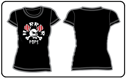 Horrorpops - Skull Black (Girls)