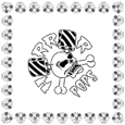 Horrorpops : Skull Logo White