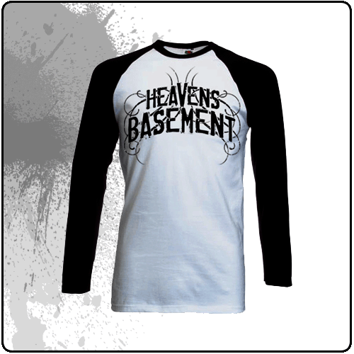 Heavens Basement - SALE Logo (Baseball Shirt)