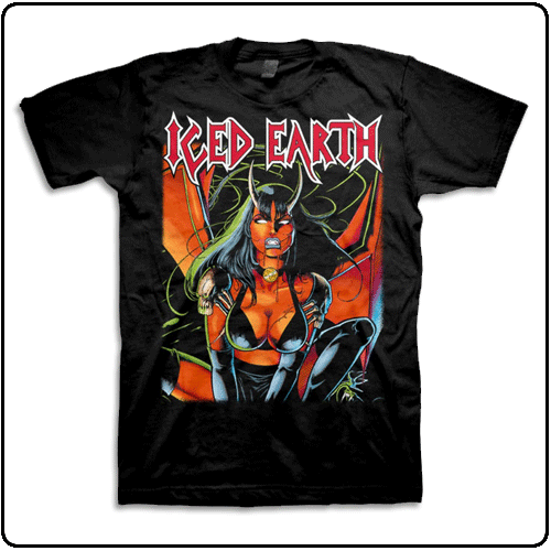 Iced Earth - CROUCHING WOMAN