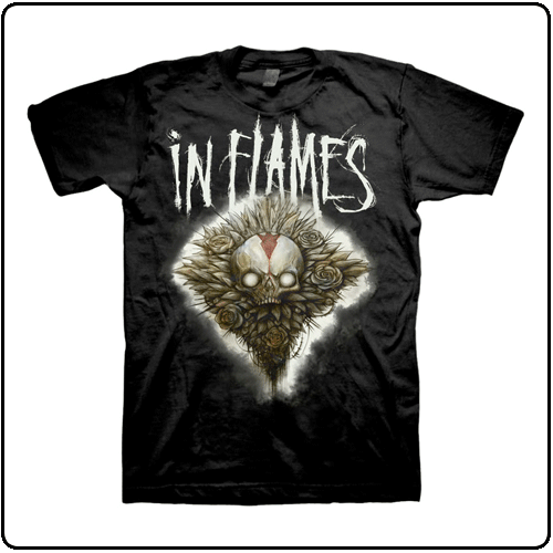 In Flames - Red Jester Skull