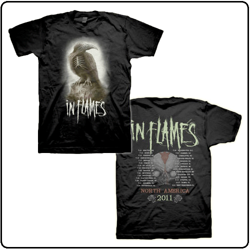 In Flames - Deliver Me 2011 Dates