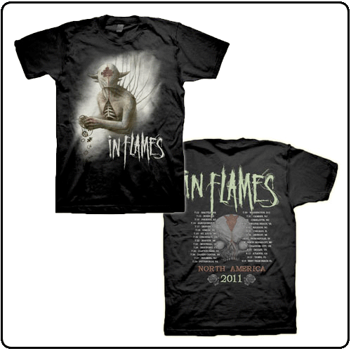 In Flames - Puzzlehead 2011 Dates