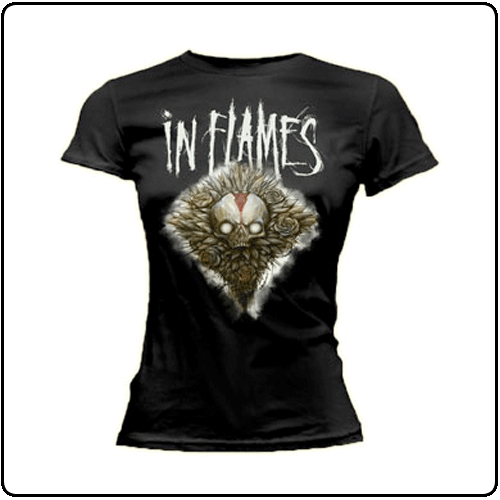 In Flames - Jester Skull (Womens)